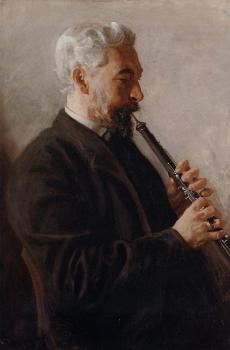 托馬斯 伊肯斯 The Oboe Player